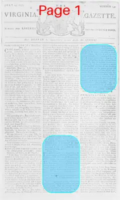 Page thumbnail for The Virginia Gazette