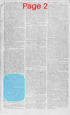Page thumbnail for The Virginia Gazette
