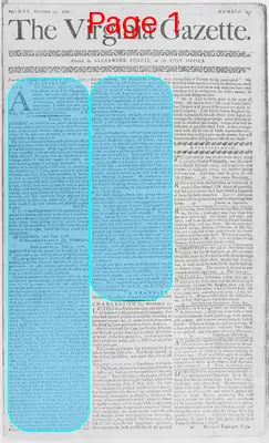 Page thumbnail for The Virginia Gazette