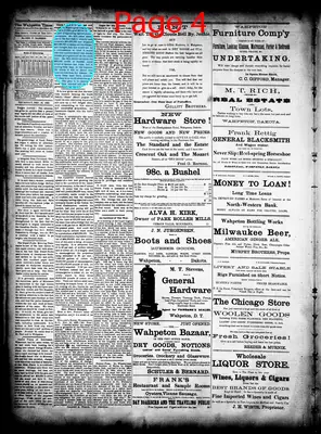 Page thumbnail for The Wahpeton Times