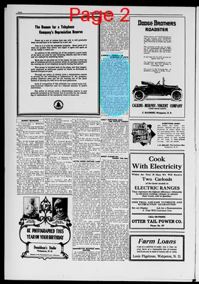 Page thumbnail for The Wahpeton Times
