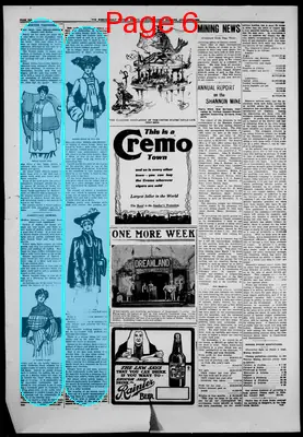 Page thumbnail for Bisbee Daily Review