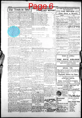 Page thumbnail for Bisbee Daily Review