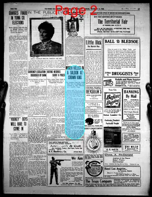 Page thumbnail for Bisbee Daily Review