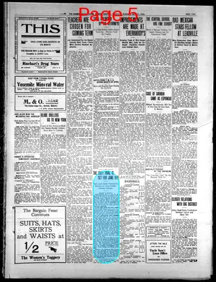 Page thumbnail for Bisbee Daily Review