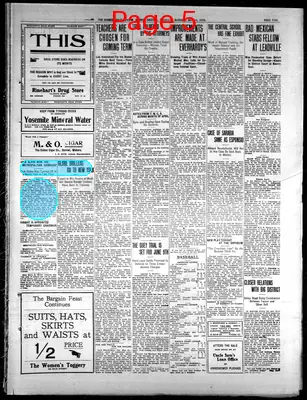 Page thumbnail for Bisbee Daily Review
