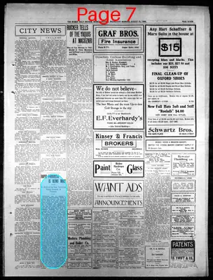 Page thumbnail for Bisbee Daily Review
