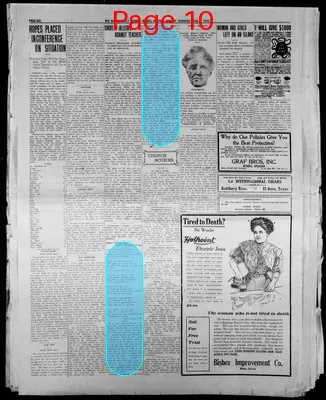 Page thumbnail for Bisbee Daily Review