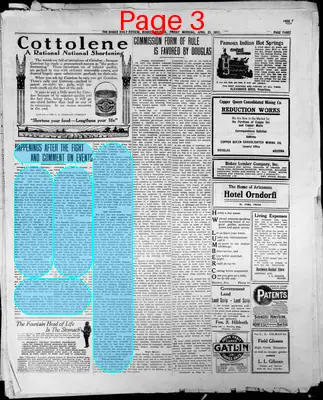 Page thumbnail for Bisbee Daily Review