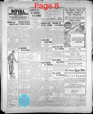 Page thumbnail for Bisbee Daily Review