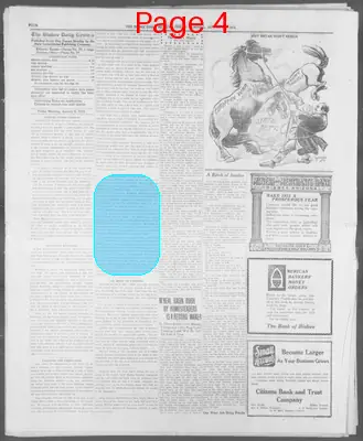 Page thumbnail for Bisbee Daily Review