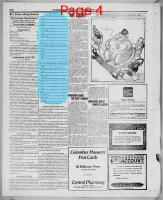 Page thumbnail for Bisbee Daily Review