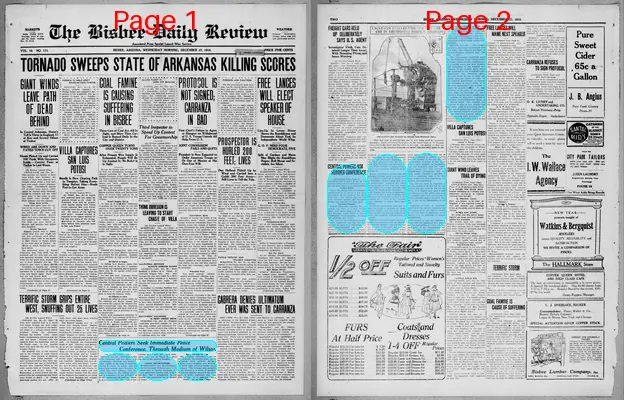 Page thumbnail for Bisbee Daily Review