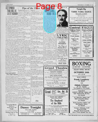 Page thumbnail for Bisbee Daily Review