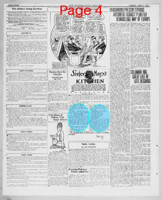 Page thumbnail for Bisbee Daily Review