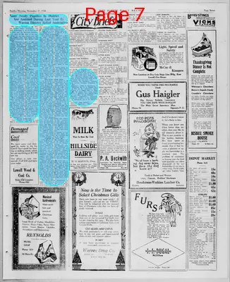 Page thumbnail for Bisbee Daily Review