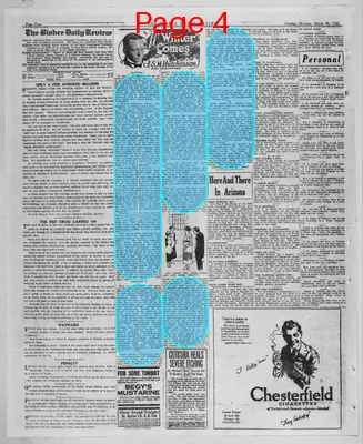 Page thumbnail for Bisbee Daily Review