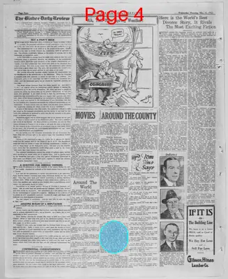 Page thumbnail for Bisbee Daily Review