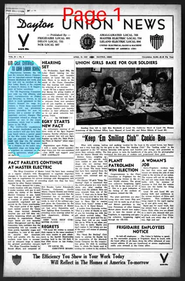 Page thumbnail for Dayton Union News