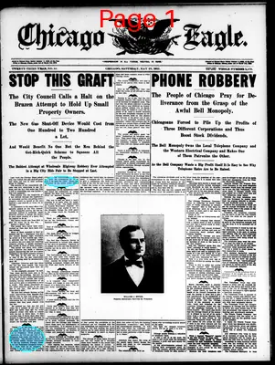 Page thumbnail for Chicago Eagle
