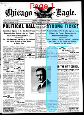 Page thumbnail for Chicago Eagle