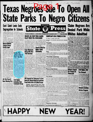 Page thumbnail for Arkansas State Press