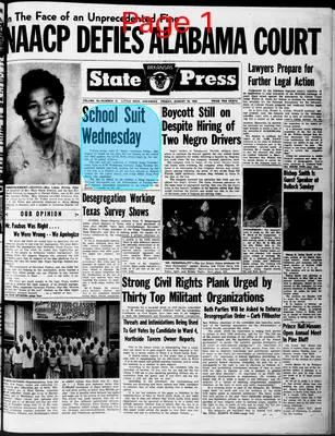 Page thumbnail for Arkansas State Press