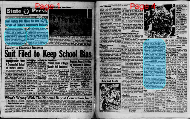 Page thumbnail for Arkansas State Press