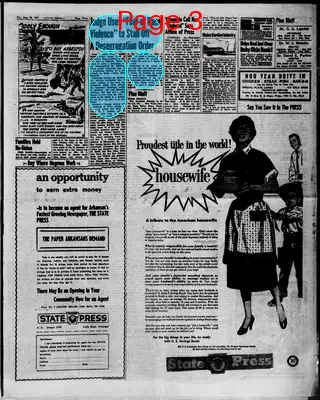 Page thumbnail for Arkansas State Press