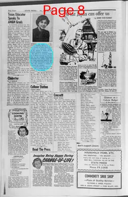 Page thumbnail for Arkansas State Press