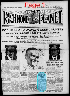 Page thumbnail for Richmond Planet