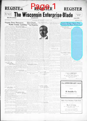 Page thumbnail for The Wisconsin Enterprise Blade