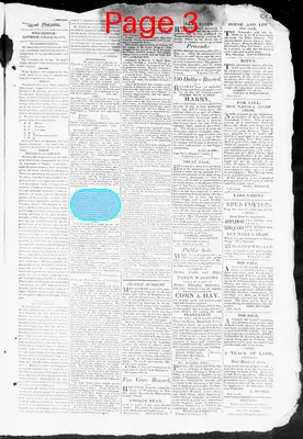 Page thumbnail for Winchester Gazette