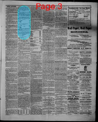 Page thumbnail for The Lambertville Record