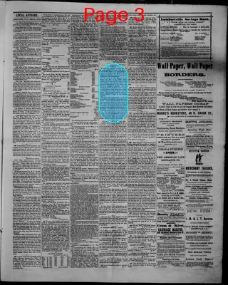 Page thumbnail for The Lambertville Record