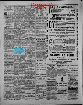 Page thumbnail for The Lambertville Record