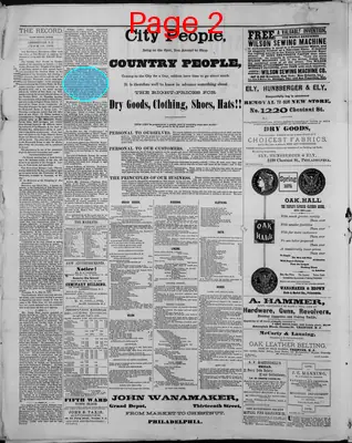 Page thumbnail for The Lambertville Record