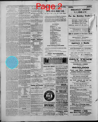 Page thumbnail for The Lambertville Record