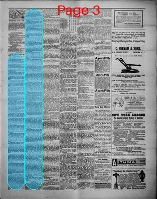 Page thumbnail for The Lambertville Record
