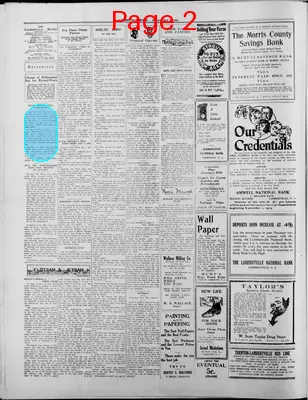 Page thumbnail for The Lambertville Record