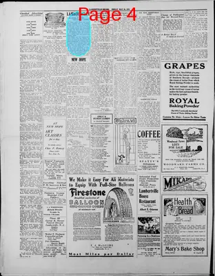 Page thumbnail for The Lambertville Record