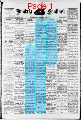 Page thumbnail for Juniata Sentinel