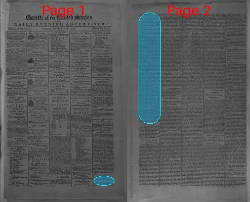 Page thumbnail for Gazette Of The United States And Daily Evening Advertiser