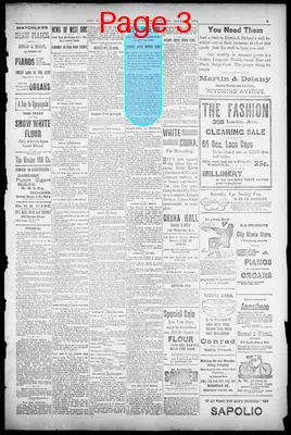 Page thumbnail for The Scranton Tribune