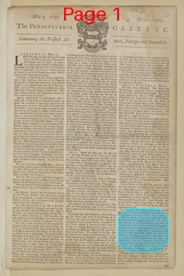 Page thumbnail for The Pennsylvania Gazette