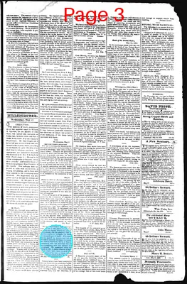 Page thumbnail for The Hillsborough Recorder