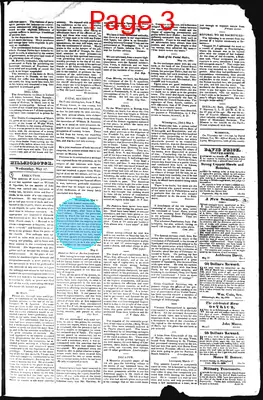 Page thumbnail for The Hillsborough Recorder