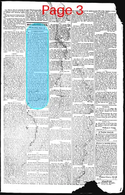 Page thumbnail for The Hillsborough Recorder