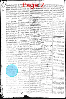 Page thumbnail for The Hillsborough Recorder