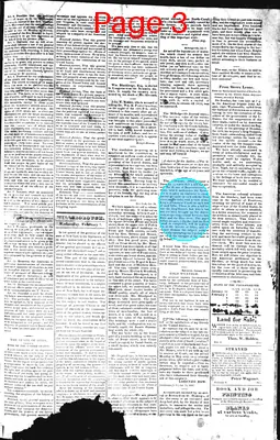 Page thumbnail for The Hillsborough Recorder